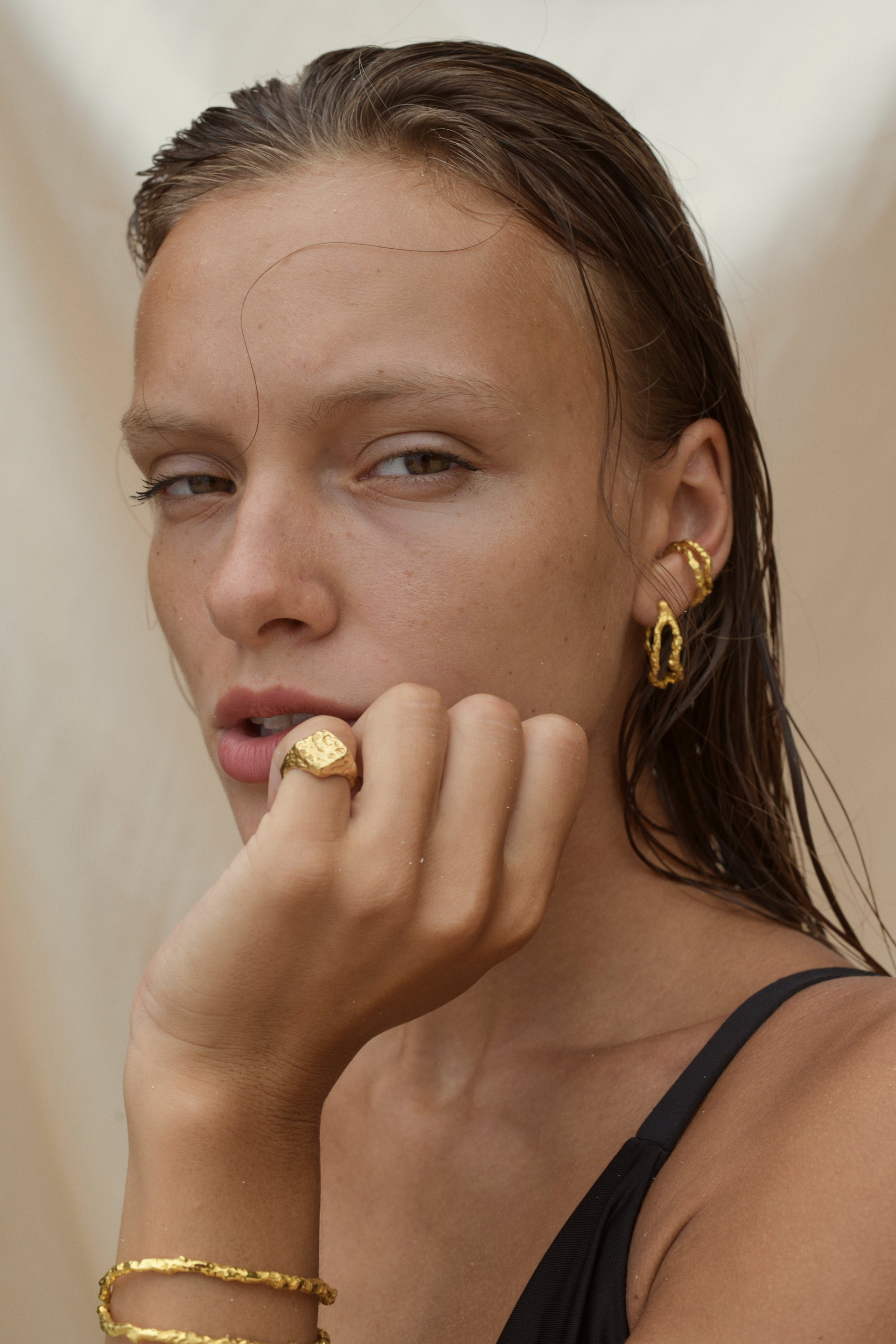 Gold ring Bali shop online at bali PLATFORM