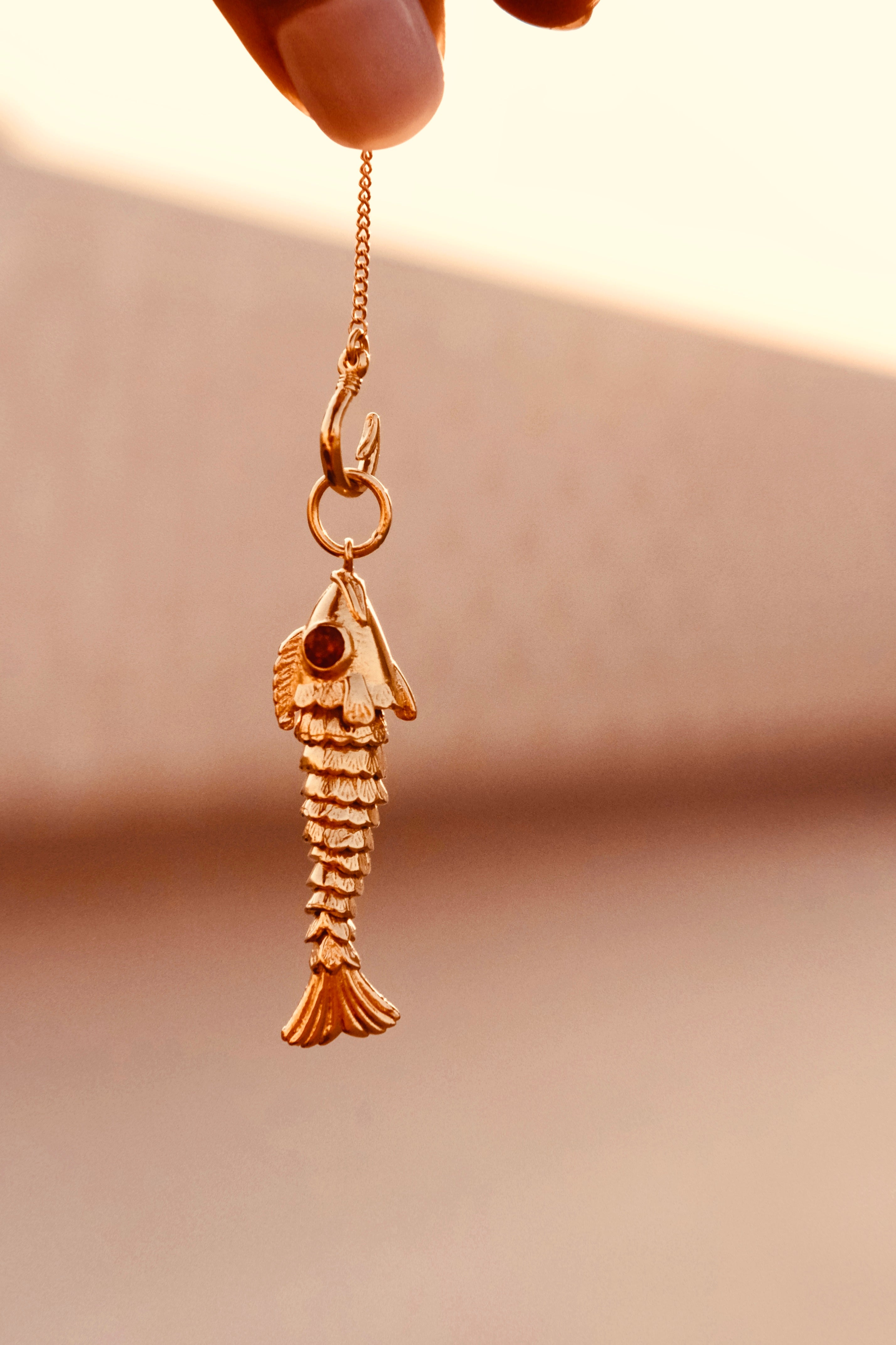 Vintage Fish Necklace