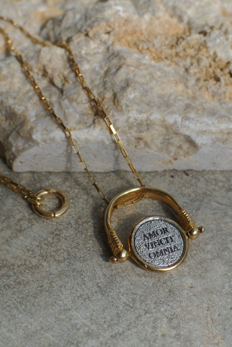 Janus Ring and Necklace