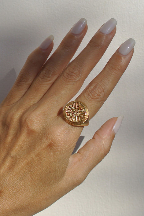 Rumi Signet Ring