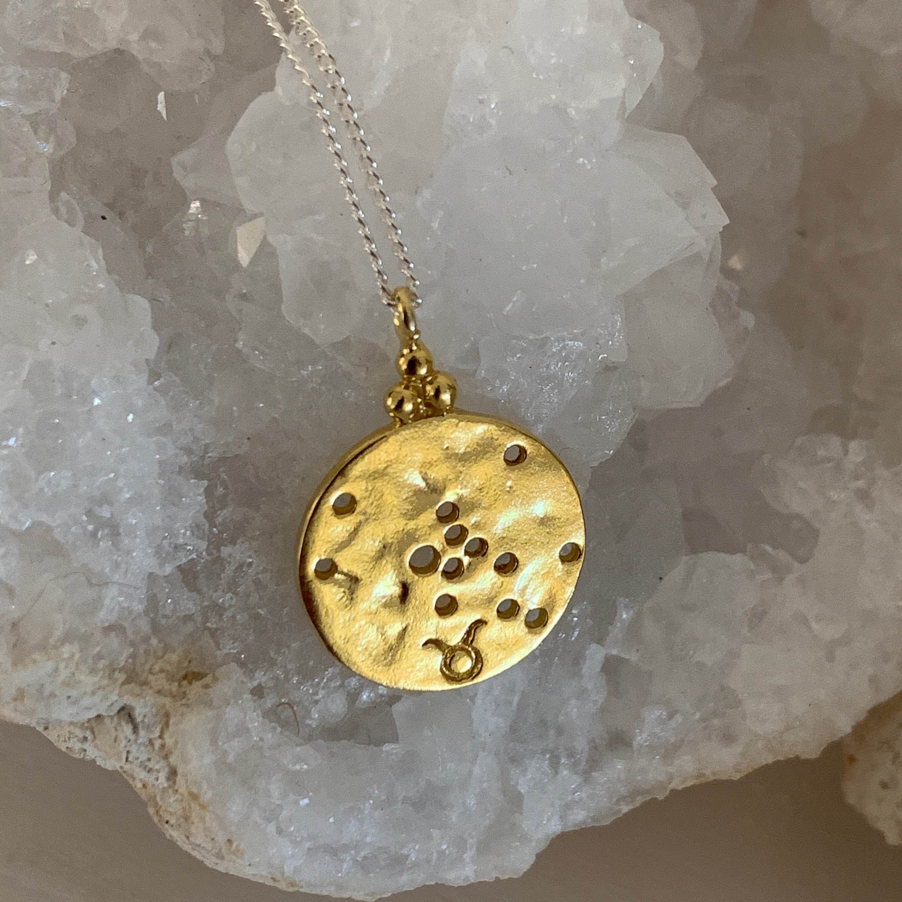Star Sign Zodiac Constellation Necklace