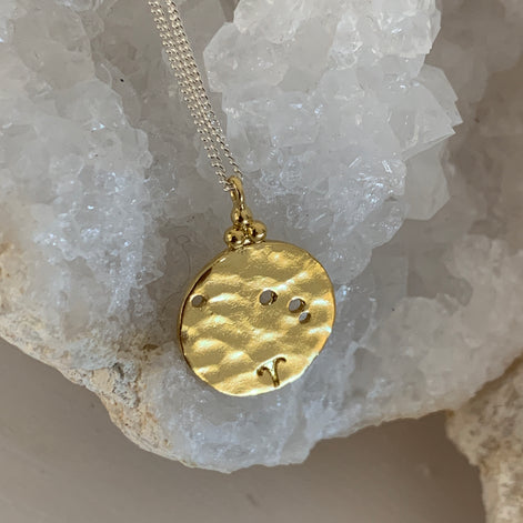 Star Sign Zodiac Constellation Necklace