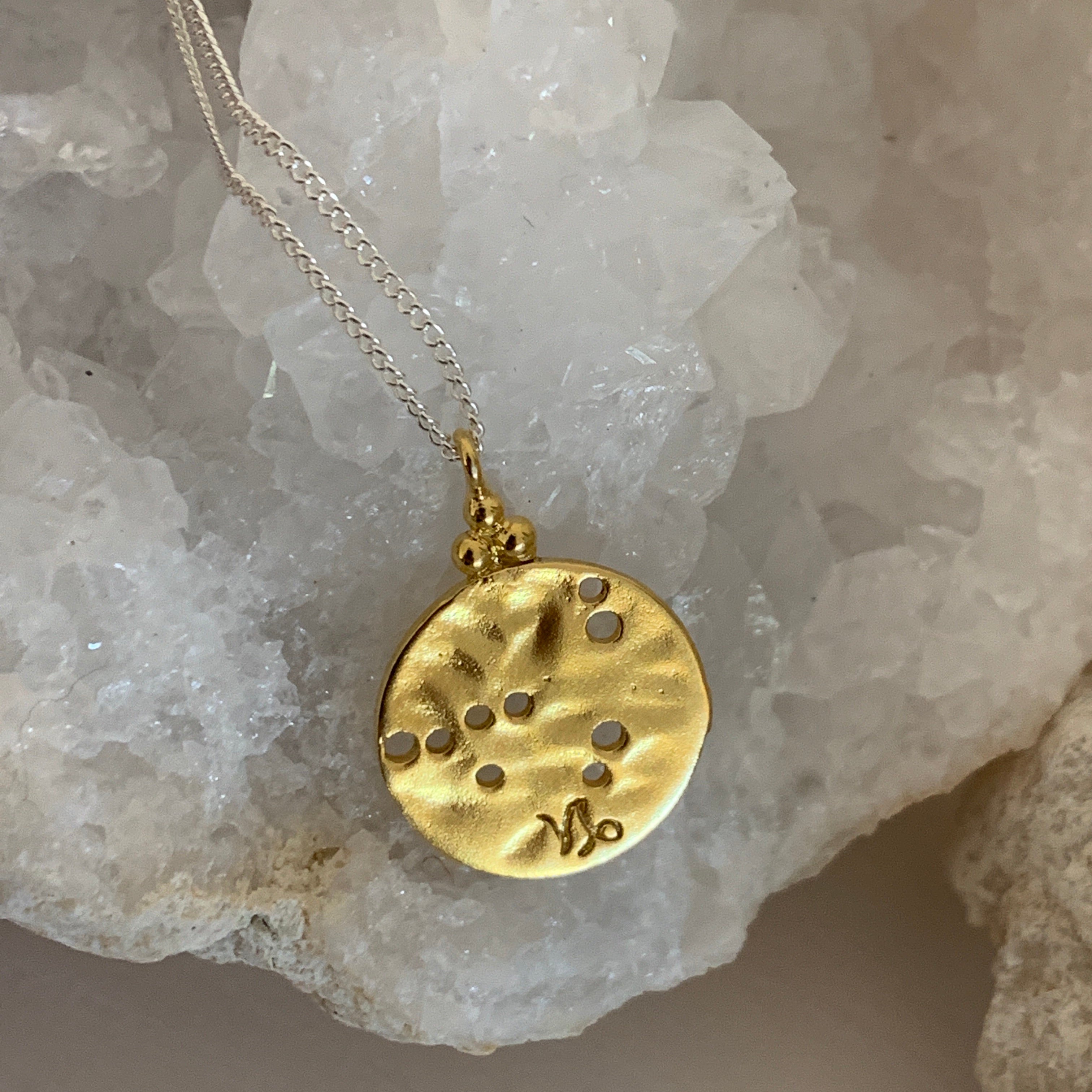 Star Sign Zodiac Constellation Necklace