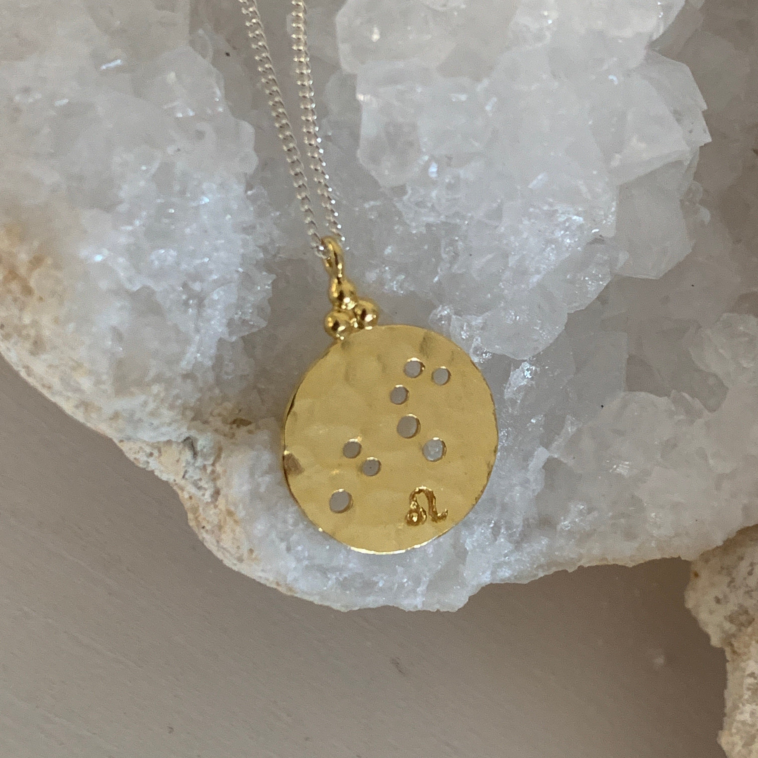 Star Sign Zodiac Constellation Necklace